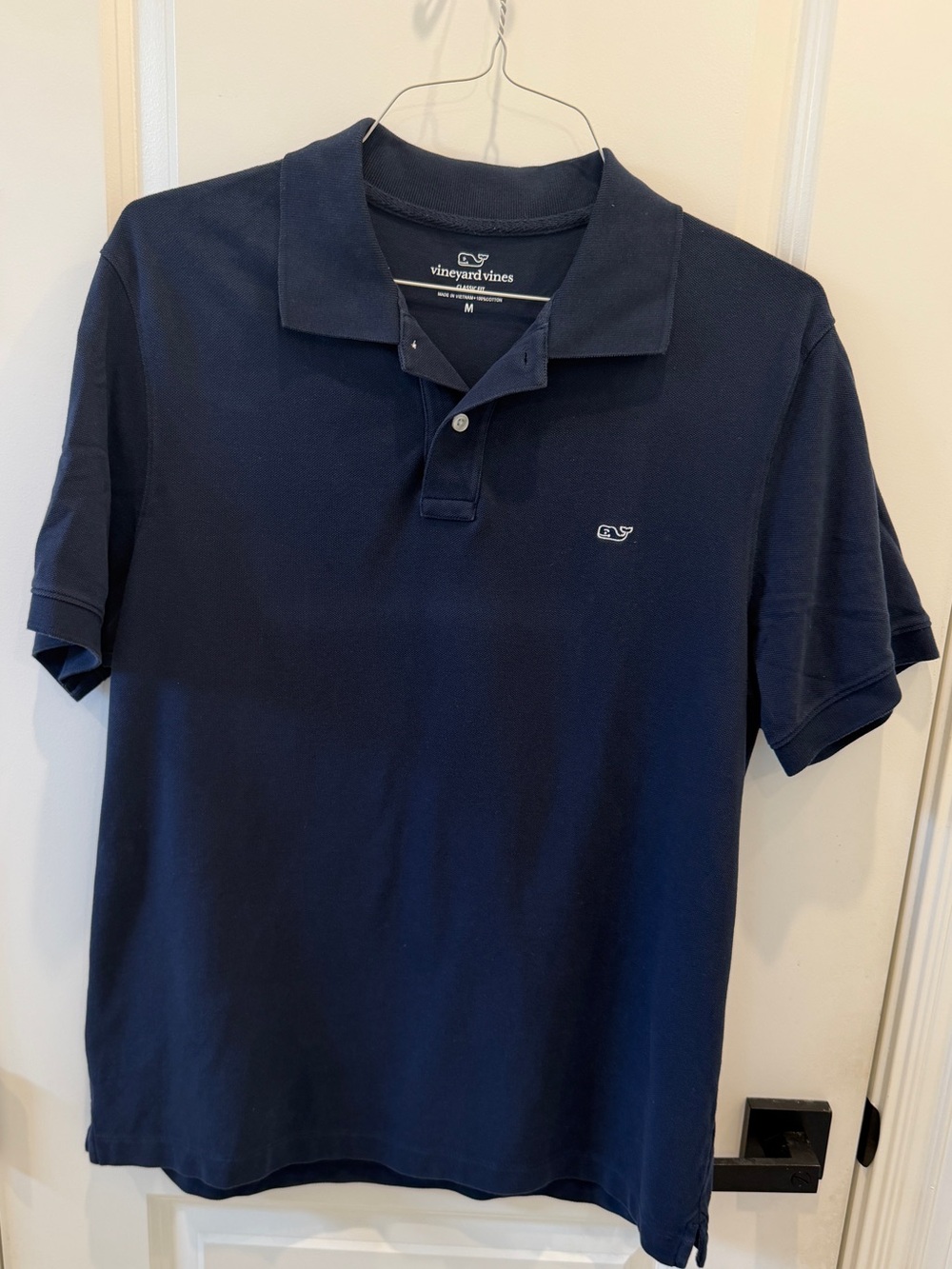 Vineyard Vines Men's Navy Short-Sleeve Polo